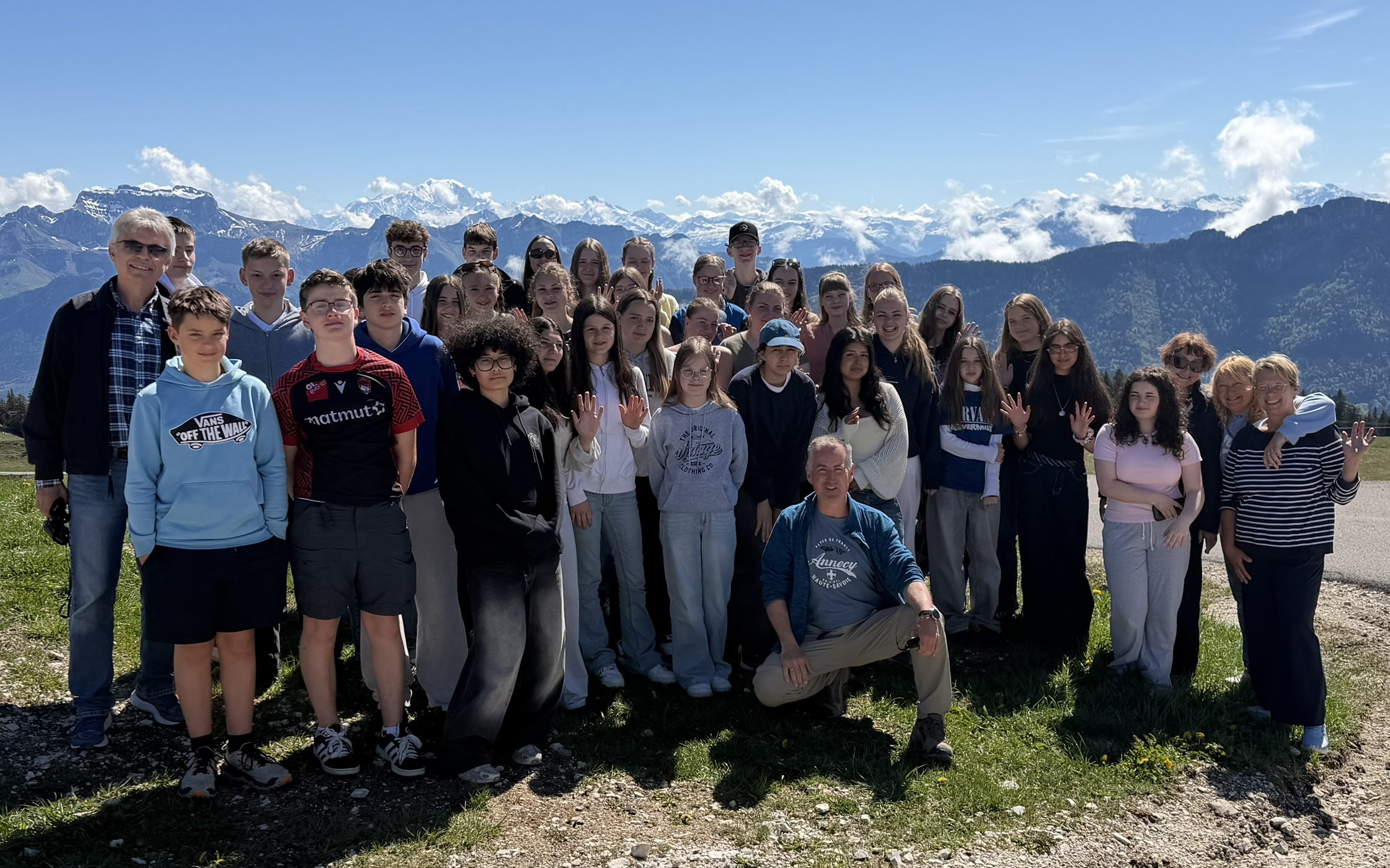 Gruppenbild Rumilly 2026 Semnoz