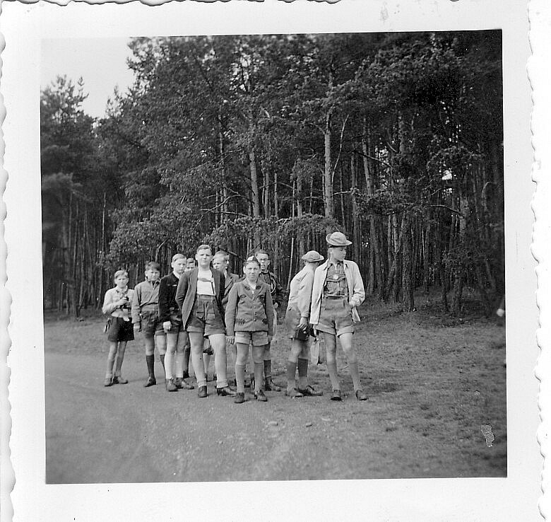 1951 Wanderung am Edersee